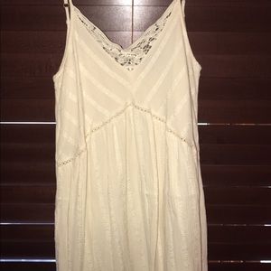 Cream dress